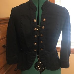 Sailor crop jacket